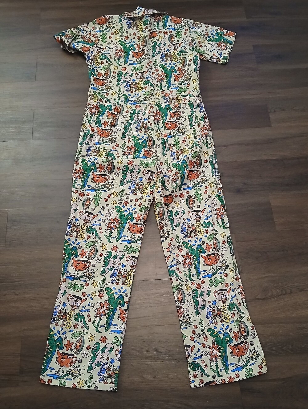 Nooworks Bug Out Coveralls Jumpsuit Short Sleeve size XL - Picture 5 of 6